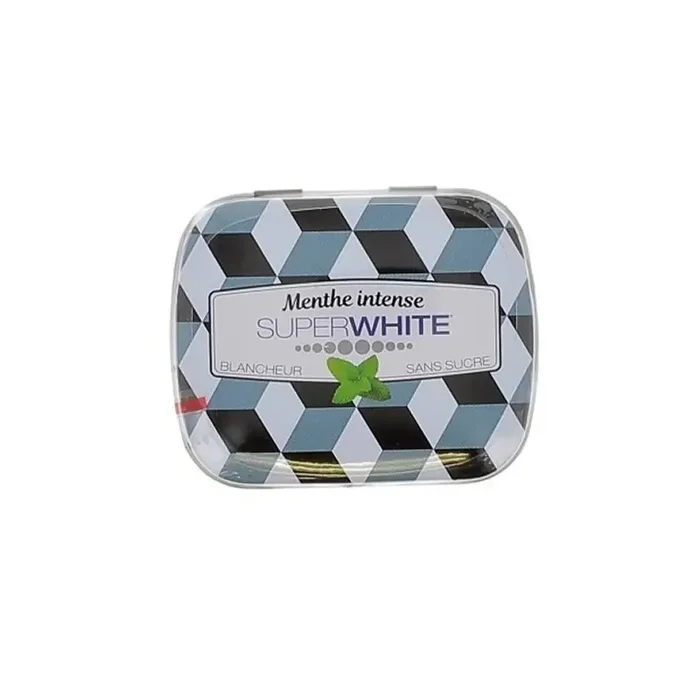 Superwhite menthe intense 50 pastilles