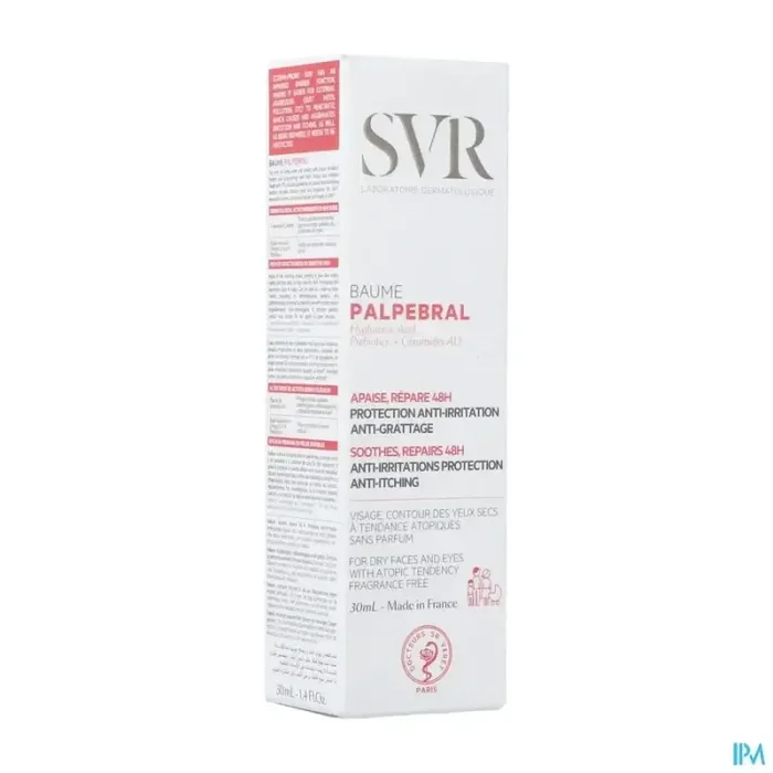 Svr palpebral by topialyse baume apaisant et reparateur paupieres 48h 30ml