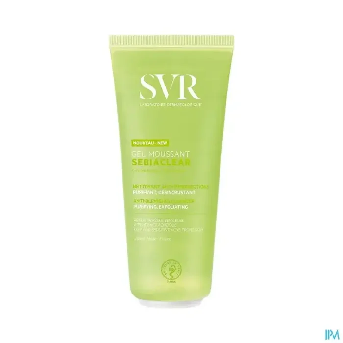 Svr sebiaclear gel moussant nettoyant sans savon 200ml
