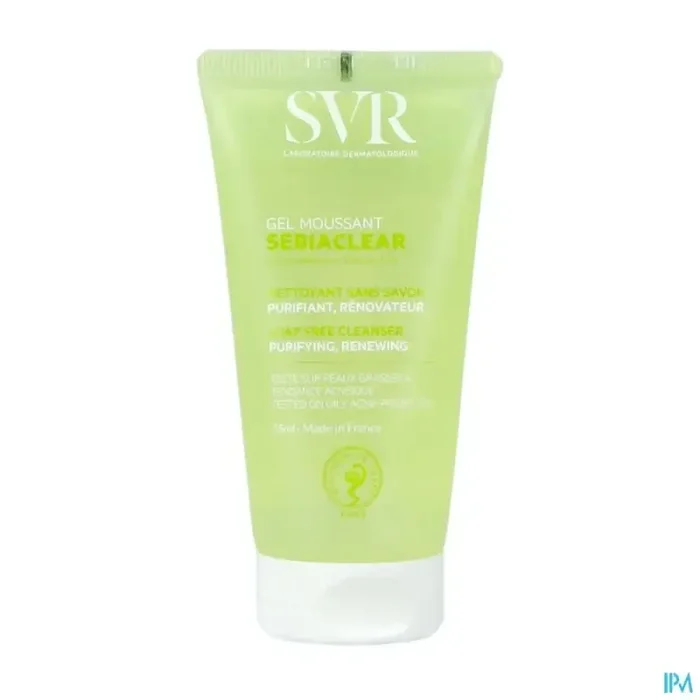 Svr sebiaclear gel moussant nettoyant sans savon 55ml