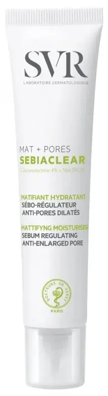 SVR Sebiaclear Mat+Pores Peaux Mixtes à Grasses 40 ml