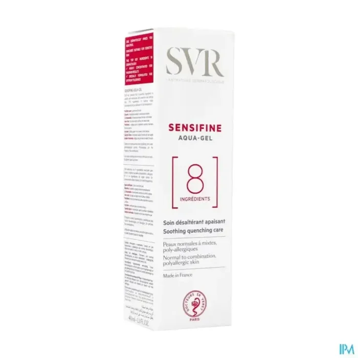 Svr sensifine aqua gel demaquillant 40ml