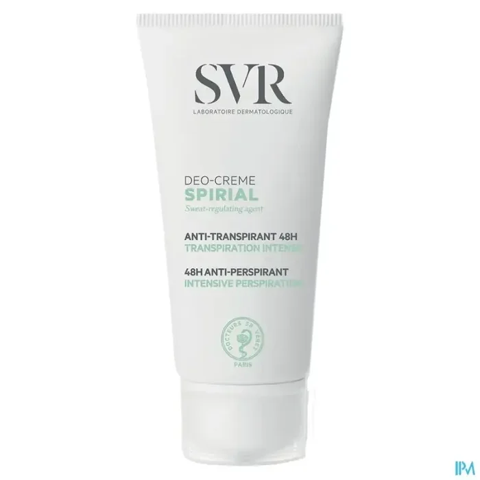 Svr spirial crème deodorante antitranspirant peaux sensible 50ml