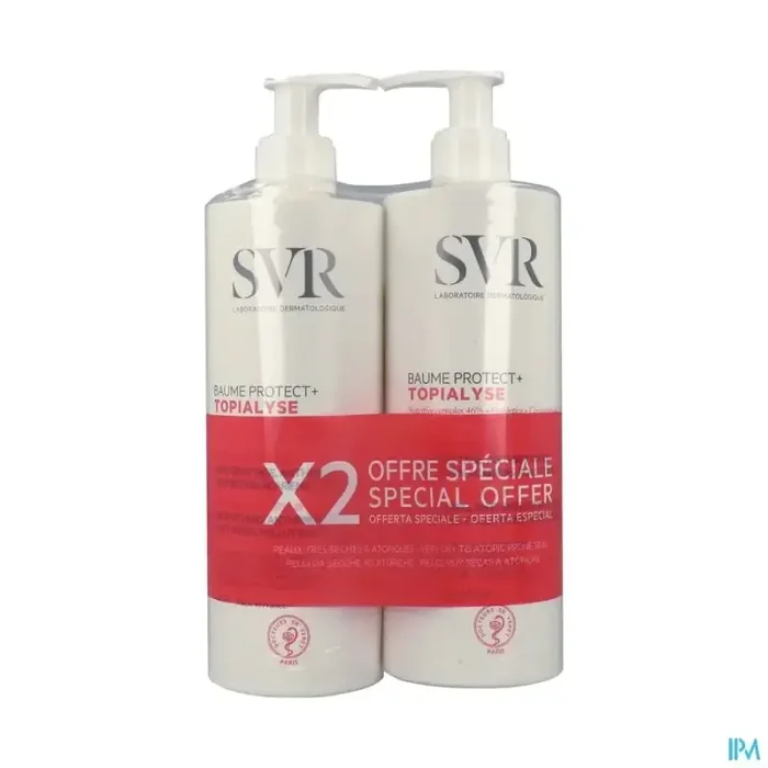 Svr topialyse baume protect+ 400ml x2