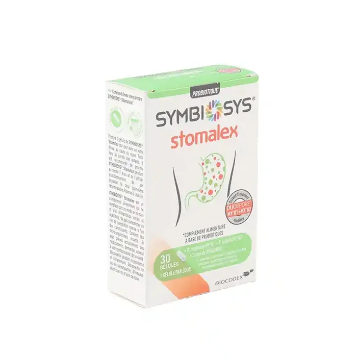 SYMBIOSYS STOMALEX 30 GELULES BIOCODEX