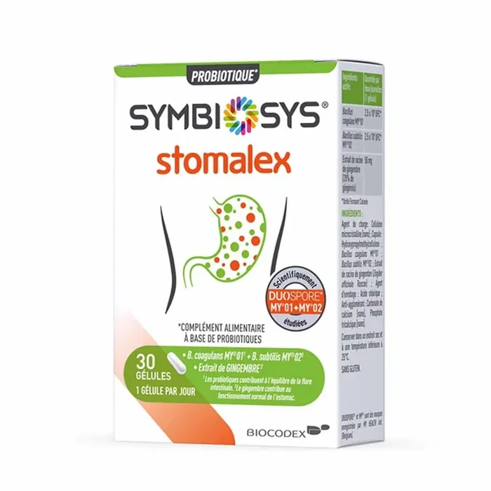 Symbiosys Stomalex 30 gélules