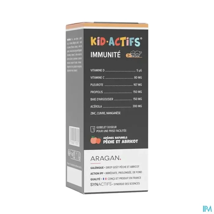 Synactifs kidactifs immunites solution buvable 125ml