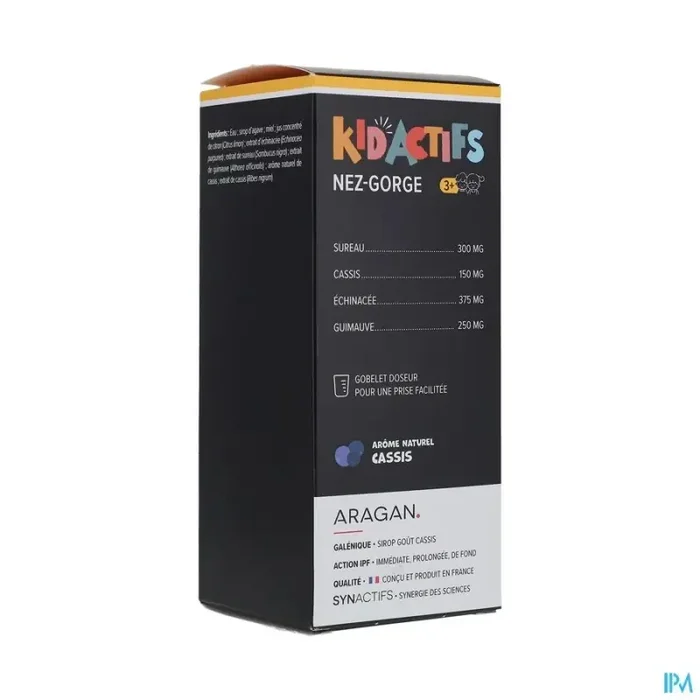 Synactifs kidactifs nez gorge sirop 125ml