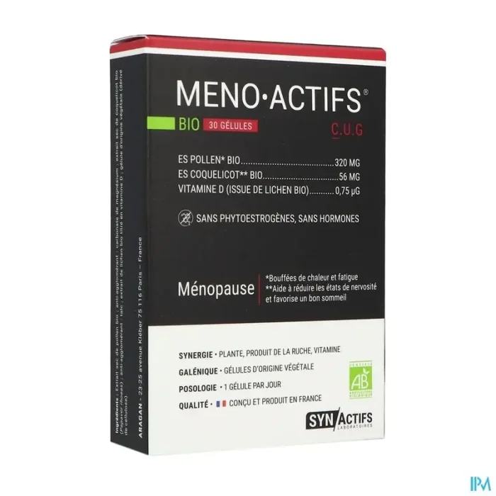 Synactifs meno actifs bio gelule 60