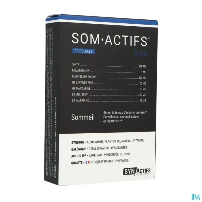 Synactifs som actifs gelule 30