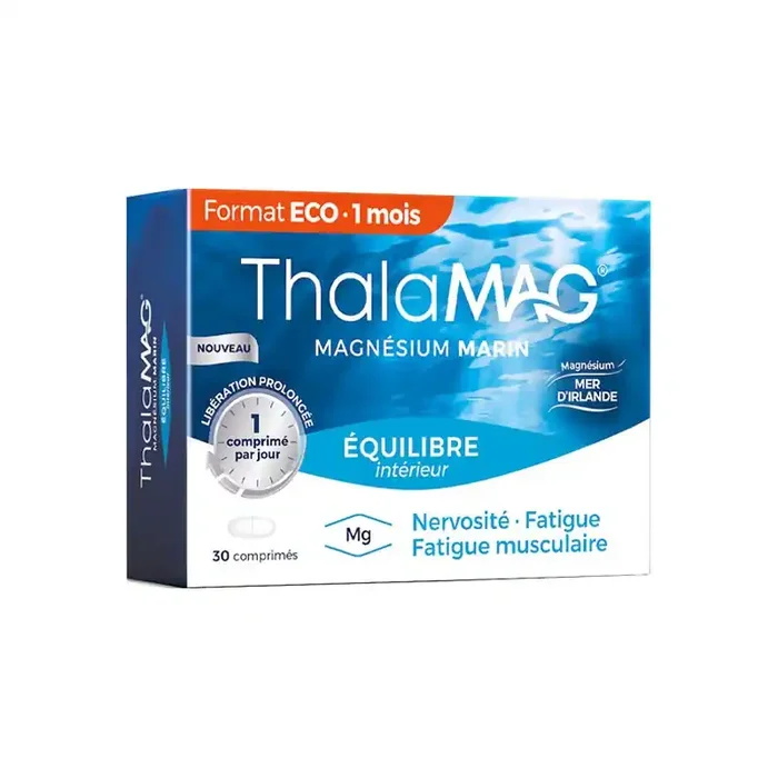 Thalamag Magnesium Marin equilibre interieur 30 comprimes