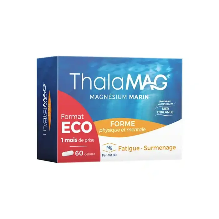 Thalamag magnesium marin Forme physique et mentale 60 gelules