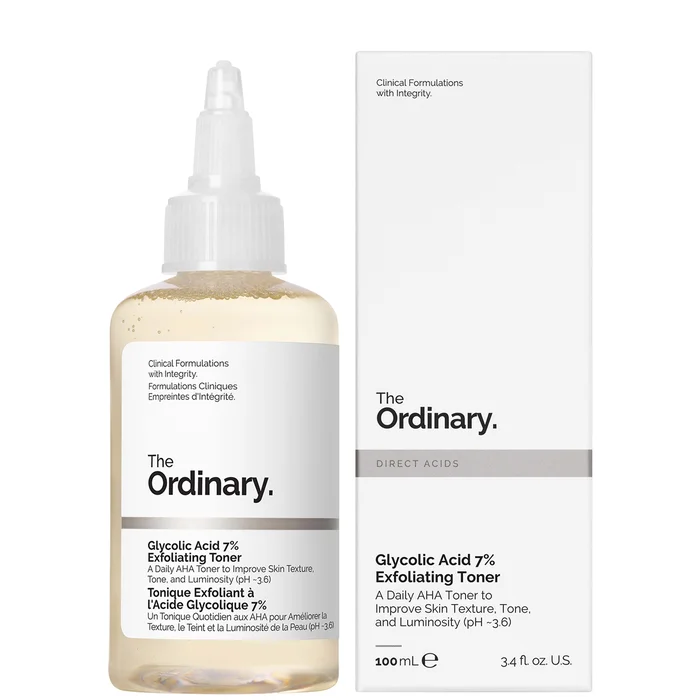 The Ordinary Tonique Exfoliant à l'Acide Glycolique 7 % 100 ml