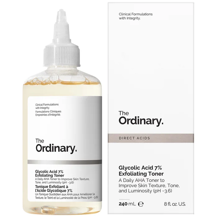 The Ordinary Tonique Exfoliant à l'Acide Glycolique 7 % 240 ml