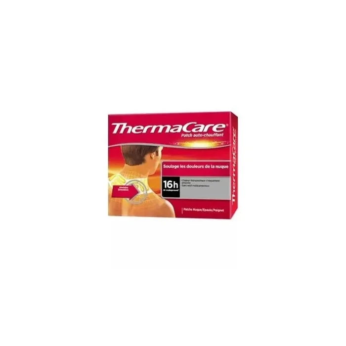 Thermacare auto-chauffant nuque, epaule, poignet boite 6 patchs