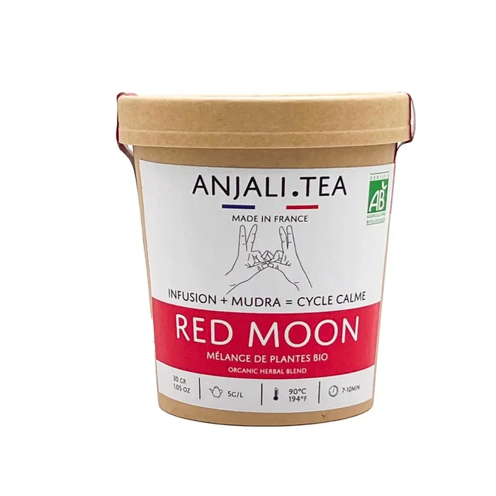 Tisane Bio Cycle féminin Calme Red Moon