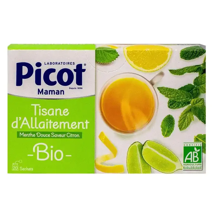 Tisane d‘allaitement menthe-citron 20 sachets
