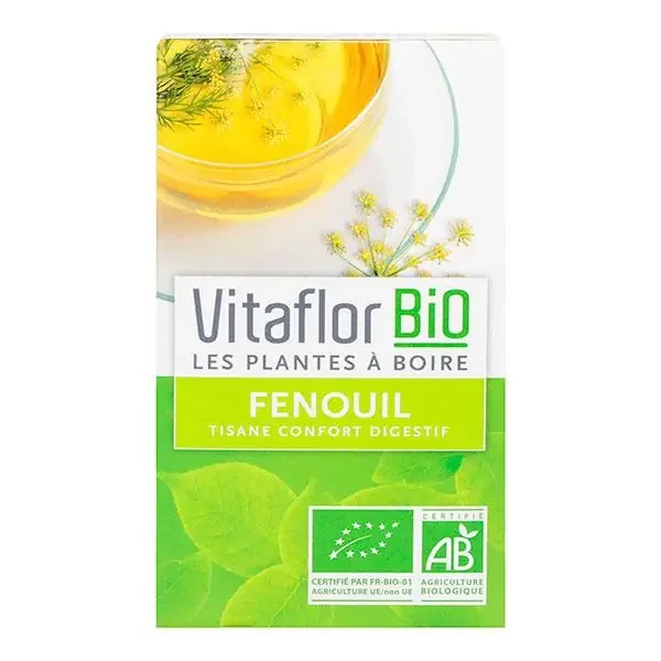 Tisane de fenouil bio anti-ballonnements 18 sachets
