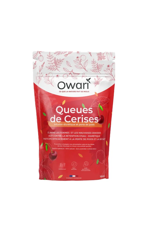 Tisane diurétique naturelle – Queues de cerises – 15 jours