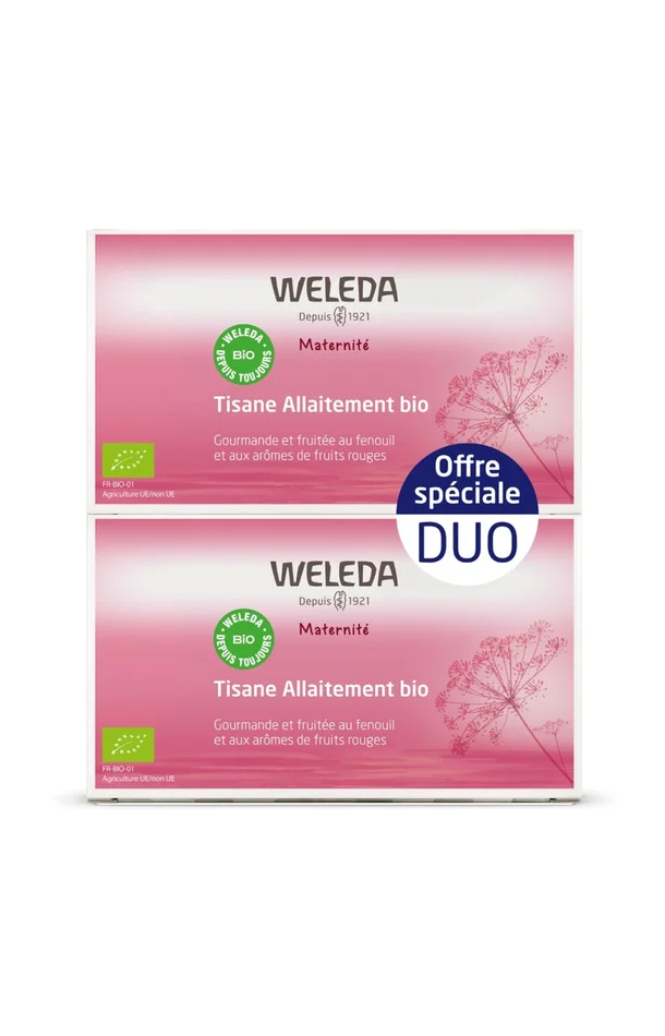 Tisanes allaitement bio – Fruits rouges – 2 x 20 sachets