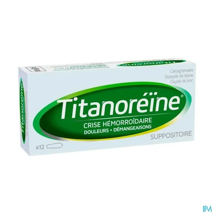 Titanoreine suppositoire 12
