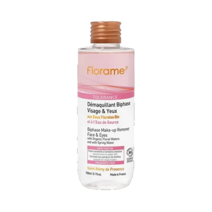 Tolerance démaquillant biphase visage & yeux, 150ml