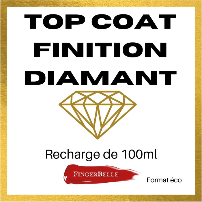 Top Coat Finition Diamant – Recharge 100ml