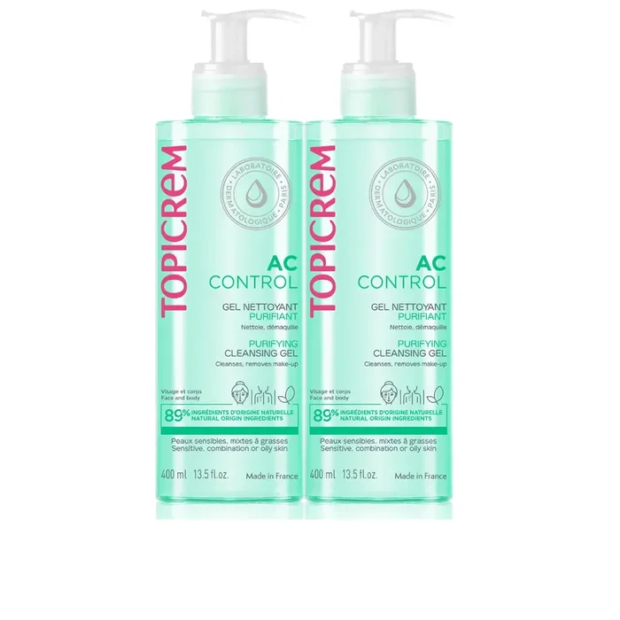 Topicrem, Confezione di gel detergente purificante AC