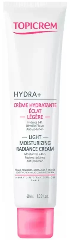 Topicrem Hydra+ Crème Hydratante Éclat Légère