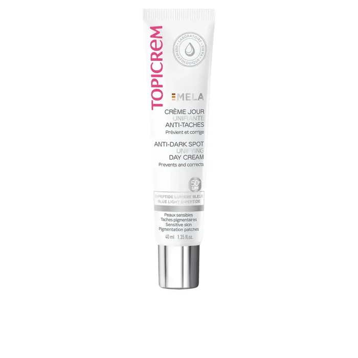 Topicrem MELA crema giorno unificante antimacchia SPF50+