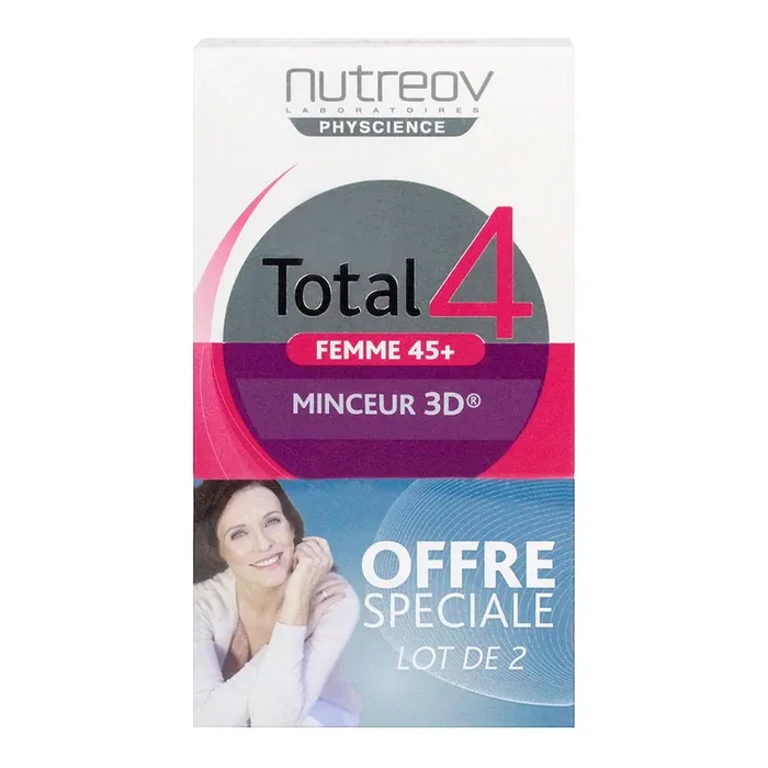 Total 4 femme 45+ minceur 3D lot de 2