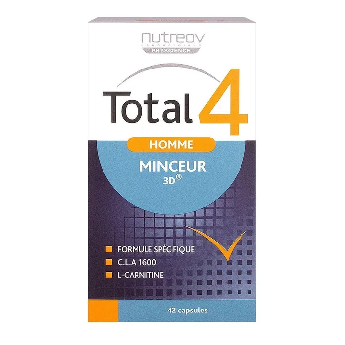 Total 4 homme minceur 3D 42 capsules