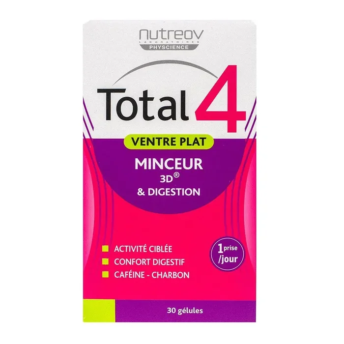 Total 4 ventre plat minceur 3D 30 gélules