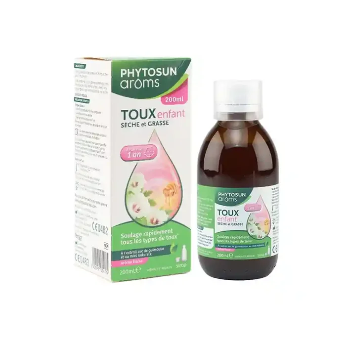 TOUX SECHE et GRASSE ENFANT 200ML PHYTOSUN AROMS