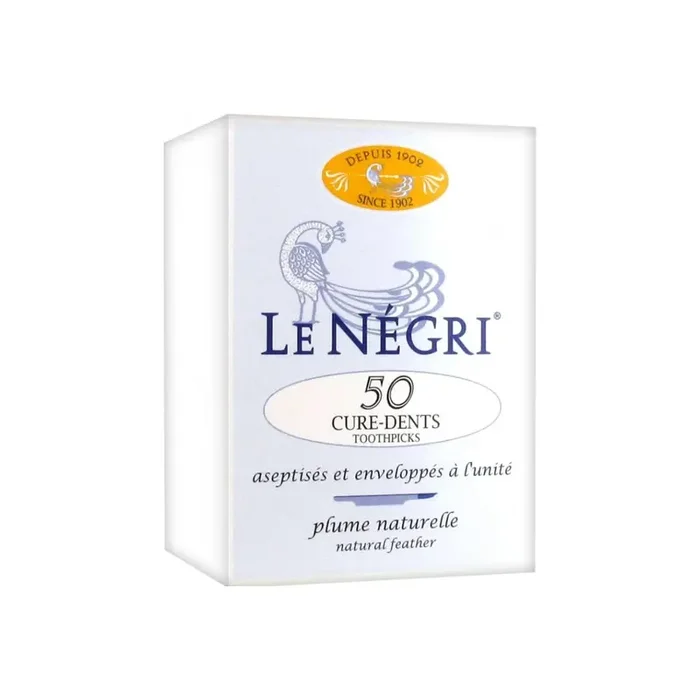 Tradiphar Le Negri 50 cure-dents en plume