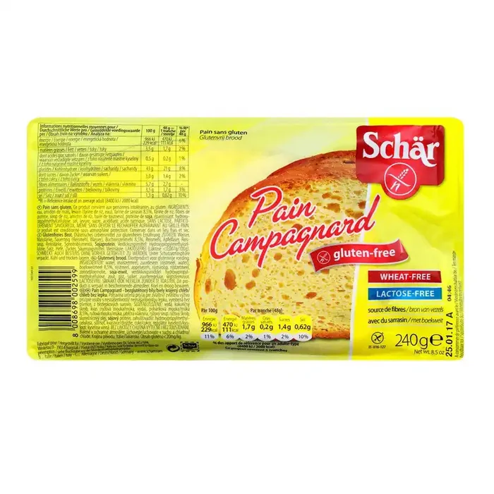 Tranches pain campagnard Proti Diet x5
