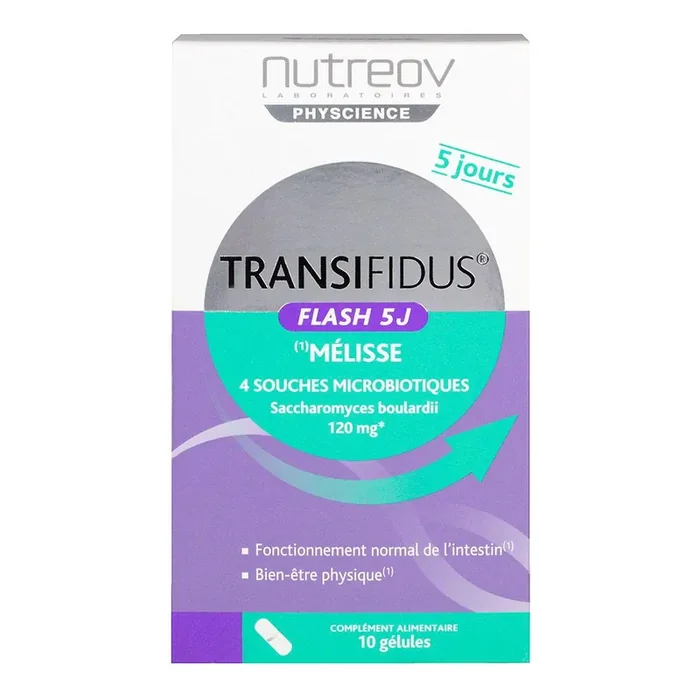 Transifidus flash 5J 10 gélules