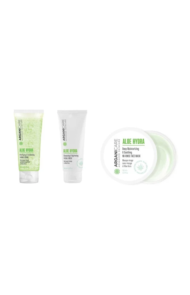 Trio purifiant & rafraichissant – Aloe vera – Visage