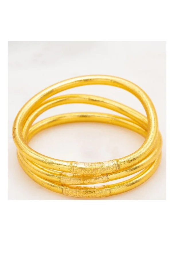 Trois joncs bouddhistes – Doré – Taille M