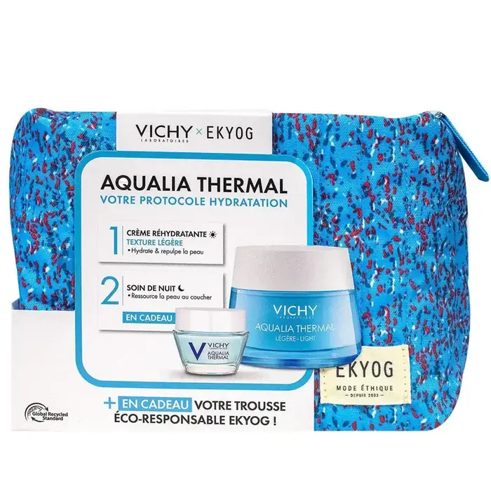 Trousse crème hydratante légère 50ml + mini soin nuit offert