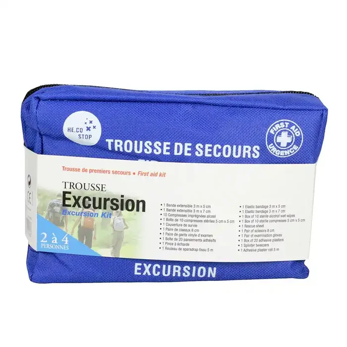 Trousse de 1er secours excursion
