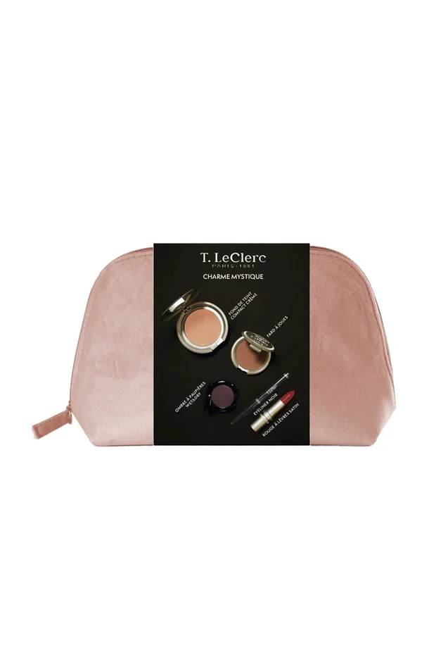 Trousse de maquillage – Charme Mystique – Teint, yeux & lèvres – 5 produits