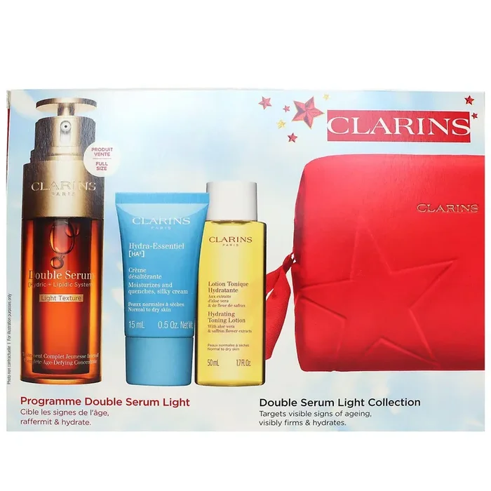 Trousse double sérum Light 50ml + crème 15ml + lotion 50ml