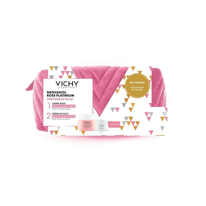 Trousse Routine Eclat Rosé Neovadiol Peaux matures Vichy