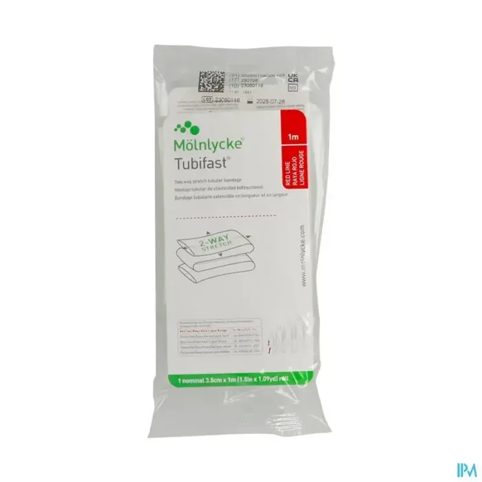 Tubifast 2way stretch band tubul 1m x 3cm5 rouge