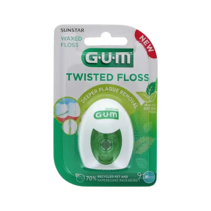TWISTED FLOSS FIL DENTAIRE 30 METRES GUM