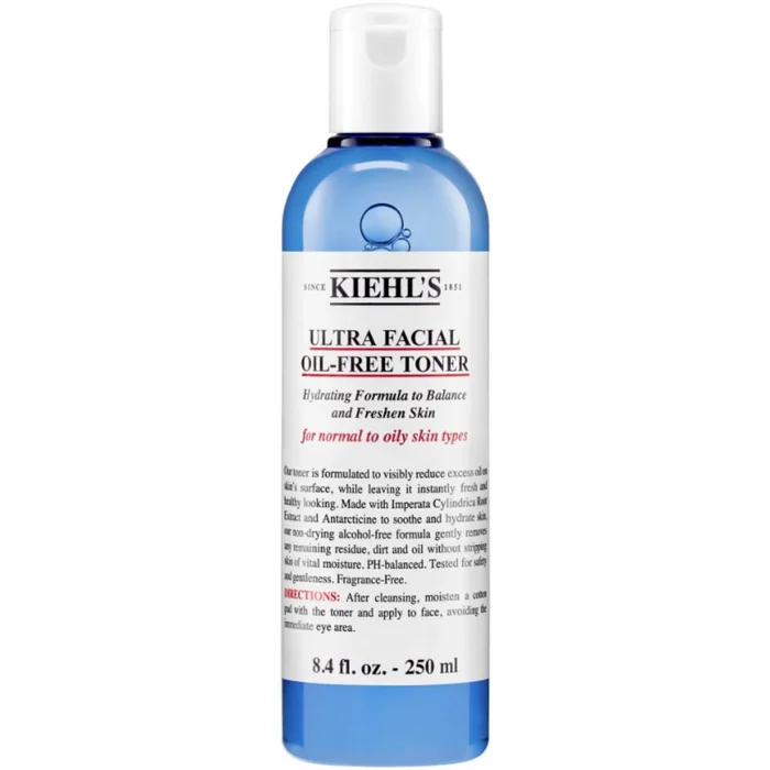 Ultra Facial Oil-Free Toner – Tonique sans corps gras peaux normales à grasses 250 ml