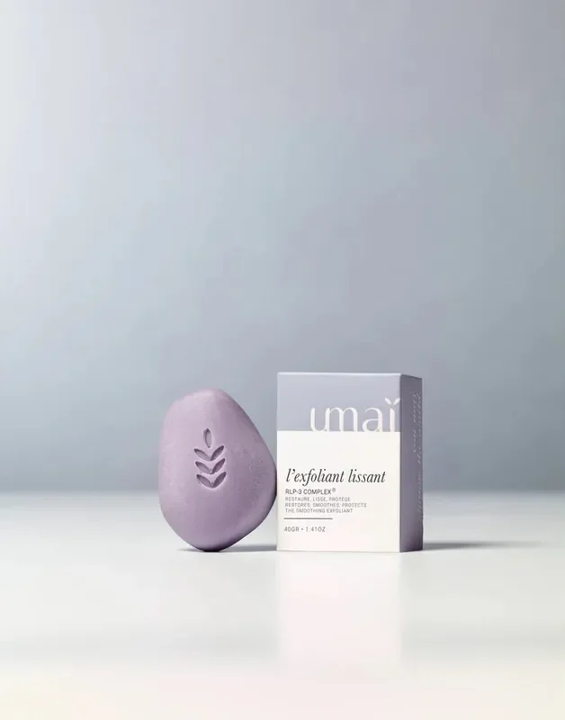 Umaï exfoliant lissant visage savon solide