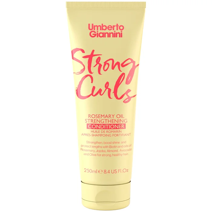 Umberto Giannini Strong Curls Rosemary Oil Conditioner 250ml