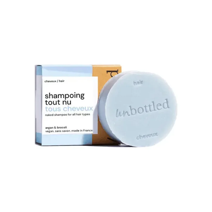 Unbottled Shampoing Solide Tout Nu – Tous Types de Cheveux